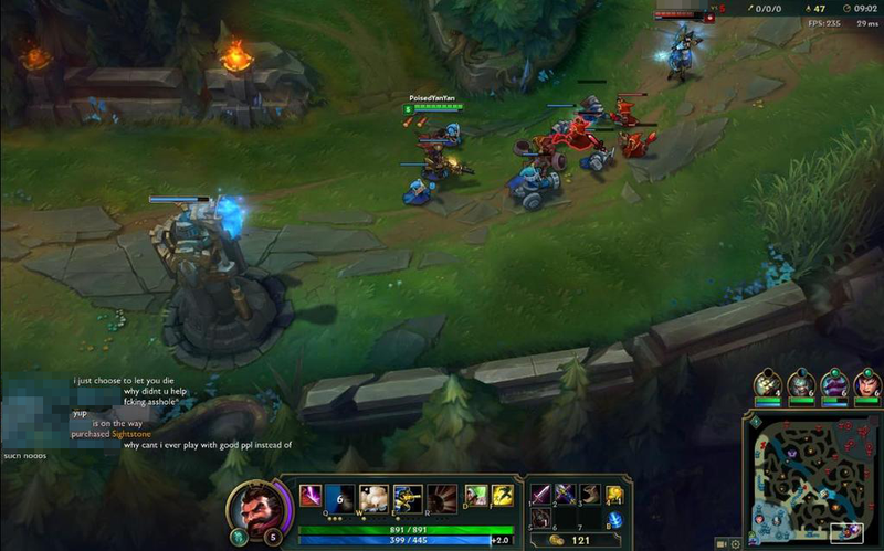 Illustration for article titled How A League Of Legends Match Typically Falls Apart
